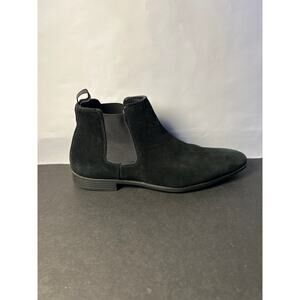 Mens Kohls Sonoma Black Boots Suede Tans Size 9